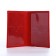 Cover for passport, red color