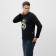 Male jumper, black color, size 52