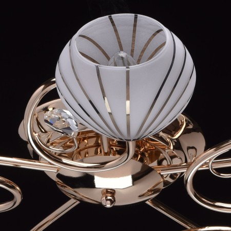 Cellular Cell "Fiesta" 5x60W E14 gold 65x65x13cm-7