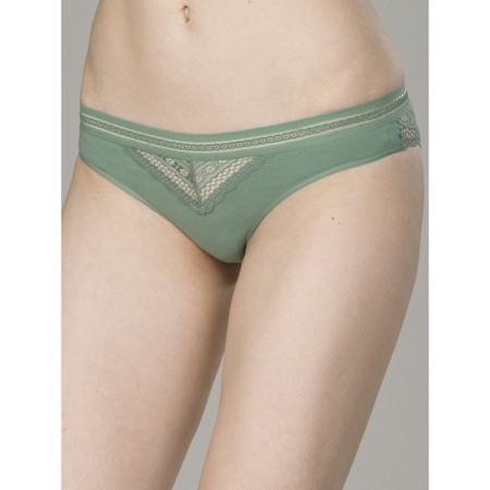 Female cowards, size 44, green color