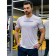 Sports T -shirt Male Isee, size 48, white color