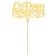 Topper for the cake "Congratulatory Happy Birthday", Assorted, Mix