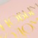 Happy New Year folding box, embossing, pink, 20 x 18 x 5 cm, new year