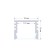 Aluminum profile Apeyron, 16x12 mm, invoice, 1 m, matte Distractor, accessories