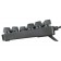 Keadlor Rlick 969G ShotGun Mechanical Black USB Multimedia For Gamer Led