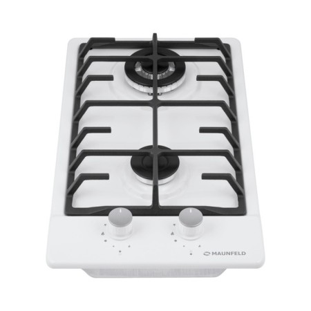 Hound panel Maunfeld eghe.32.63cw/g, gas, 2 burners, white-8