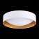 Ceiling EVOLUCE lamp. Sle201122-01. Orbio. 1x24 W, LED, 4000K, 700 LM, 42x42x10.5 cm, white color, gold
