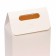 Box package with a handle, white, 27 x 16 x 9 cm