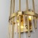 Wall lamp ALLURE, 60W, E14, 12x20x45 cm