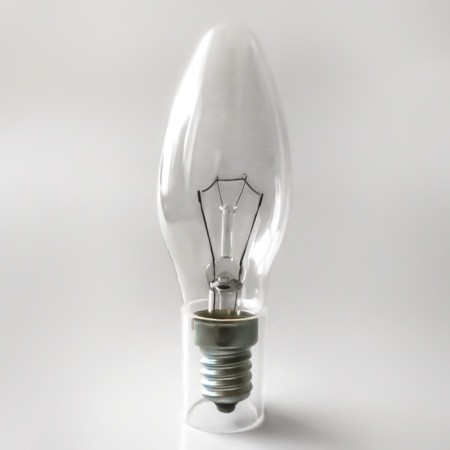 Fox incandescent lamp, E14, 60 W, 660 lm