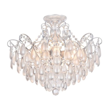 Chandelier Chabrol 6x40W E14 silver 59,2x44,1 cm-3