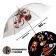 Umbrella Children's "Cosmos" semi -automatic transparent, d = 90cm