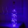 Garland “thread” 2 m Rosa with a traffic jam, IP44, silver thread, 20 LED, purple glow, fixing, solar battery
