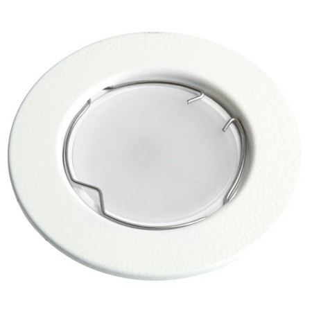 Introductive Lamp Feron DL10, IP20, G5.3, 50 W, 80x80x25 mm, white matte color