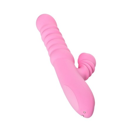 Jos Lixy vibrator, with the up & Down function, silicone, pink color, 23 cm-10