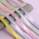 A set of satin ribbons “Tender”, 5 pcs, size 1 tape: 10 mm × 23 ± 1 m