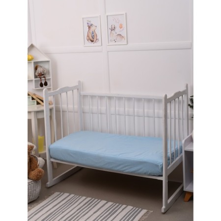 Waterproof molting, size 60x140 cm, blue color-1