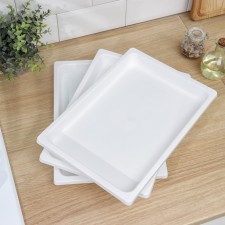 A set of trays for freezing dumplings, 36 × 25 × 3 cm, 3 pcs, color mix