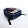 Baby backpack on lightning, blue color