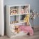 Open rack, 670 × 402 × 880 mm, 5 sections, white color