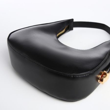 Women's bag with lightning, black color-4