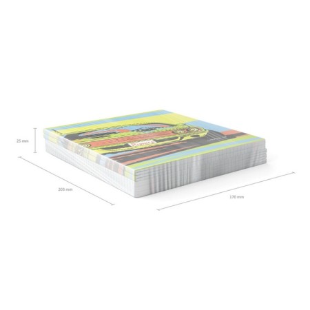 Notebook of 48 sheets in the Erichkrause "Neon Car", glossy lamination, cover coated cardboard, mix-8