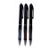 Ballic handle, automatic Vinson 0.5 mm, with a rubber holder, oily blue rod, mix