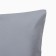 Pillowcase Ethel 50x70 cm, gray color, maco-satin, 114g/m2, 100% cotton