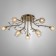 Aurika chandelier 9xg9 gold 60x60x30cm Bayerlux