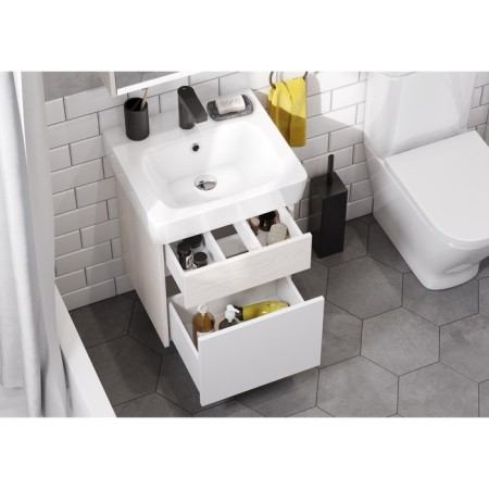 Tumbling under the Aquaton Verdi Pro, 50 cm, white color, Factory ash-4