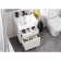 Tumbling under the Aquaton Verdi Pro, 50 cm, white color, Factory ash