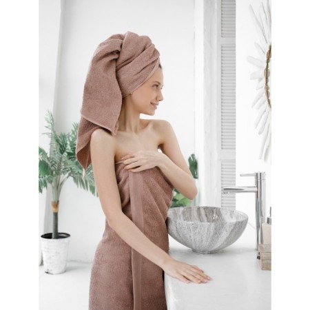 Tmachry Morgen Cappuccino, 500 grams, size 30x50 cm, brown color-4