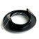 Introductive Lamp Feron DL11, IP20, G5.3, 50 W, 90x90x27 mm, black matte color