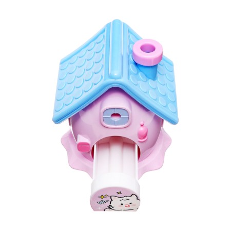Mechanical sharpener with a container, 5 types of sharpening, lilac house-7
