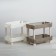 Those desktop 2 tier "Weaving", 24 × 15 × 20 cm, color mix
