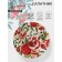 Granat Dolyana salad bowl, d = 11.5 cm, glass, drawing