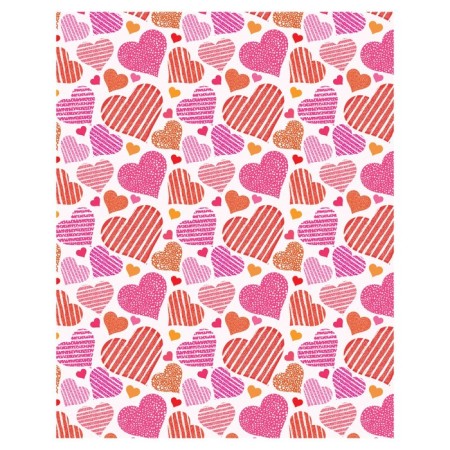 Pillow Roller "A lot of hearts, decorative, size 16x45 cm-1