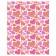 Pillow Roller "A lot of hearts, decorative, size 16x45 cm