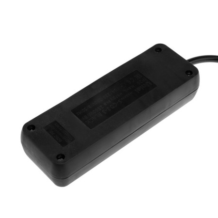Excumber Uniel Standart, 3 sockets, 3 m, 10 a, 2500 watts, without salary, black-3