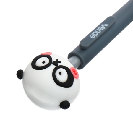 Gel Gel Prikokol machine gun, blue ink, panda mix-3