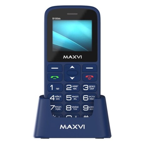 Cell phone Maxvi B100 DS Blue