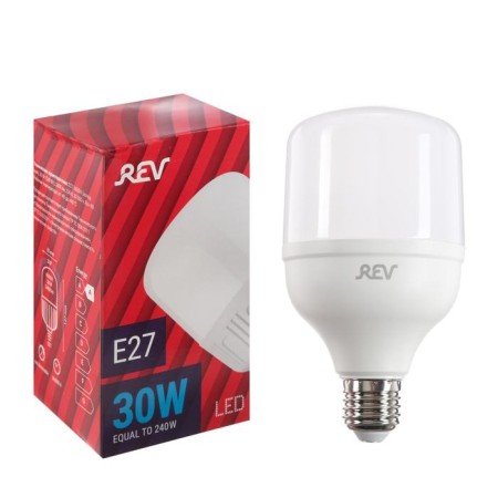 LED LED Rev PowerMax, T100, E27, 30 W, 6500 K, Cold Light