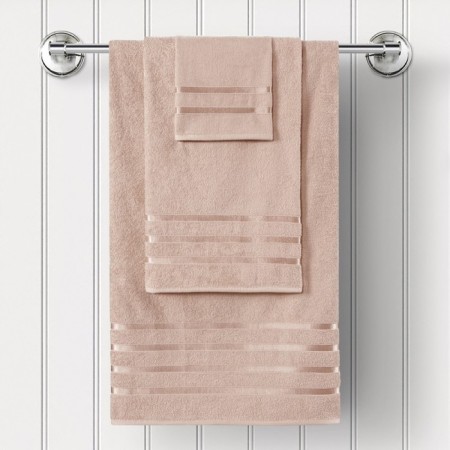 A set of terry towels MoonLight, size 30x50 cm, 50x90 cm, 70x140 cm, beige-9