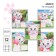 Notebook in a cage 12 sheets, 5 types of mix, cover coated cardboard, cats aristocrats