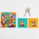 Metal puzzle with puzzles and stickers "Cute animals", mix