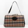 Bag - carrying for animals with a curtain, size L, 53 x 22 x 29 cm, checkered