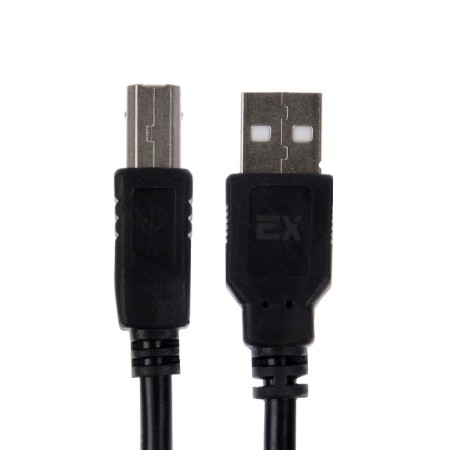 EXPLOYD EX-K-1479, USB A (M)-USB B (M), 3 m, black cable-3