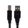 EXPLOYD EX-K-1479, USB A (M)-USB B (M), 3 m, black cable