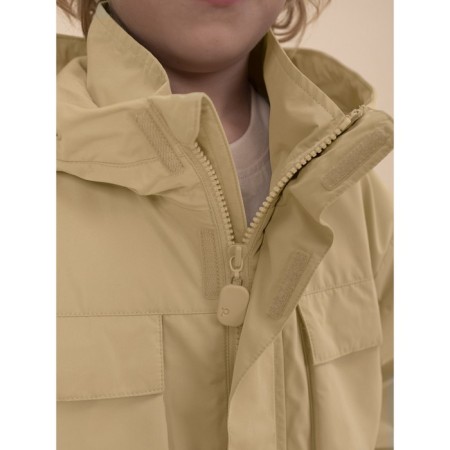 Windbreaker for boys, height 98 cm, sandy color-11