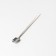 Ceramics mug lid and spoon Moon, 350 ml, white color